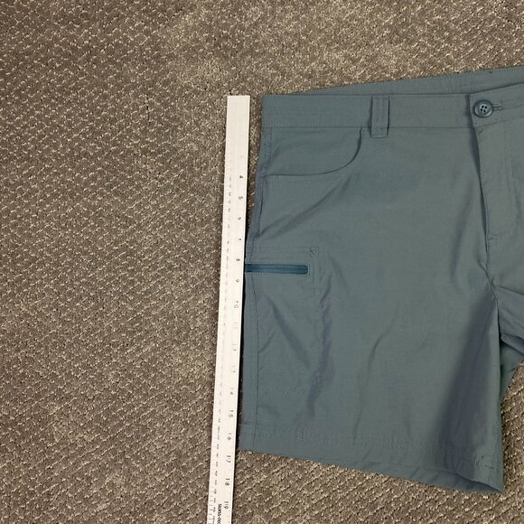 Eddie Bauer First Ascent Shorts Women's 16 Slate Gray Guide Pro Hiking Cargo - Picture 13 of 15